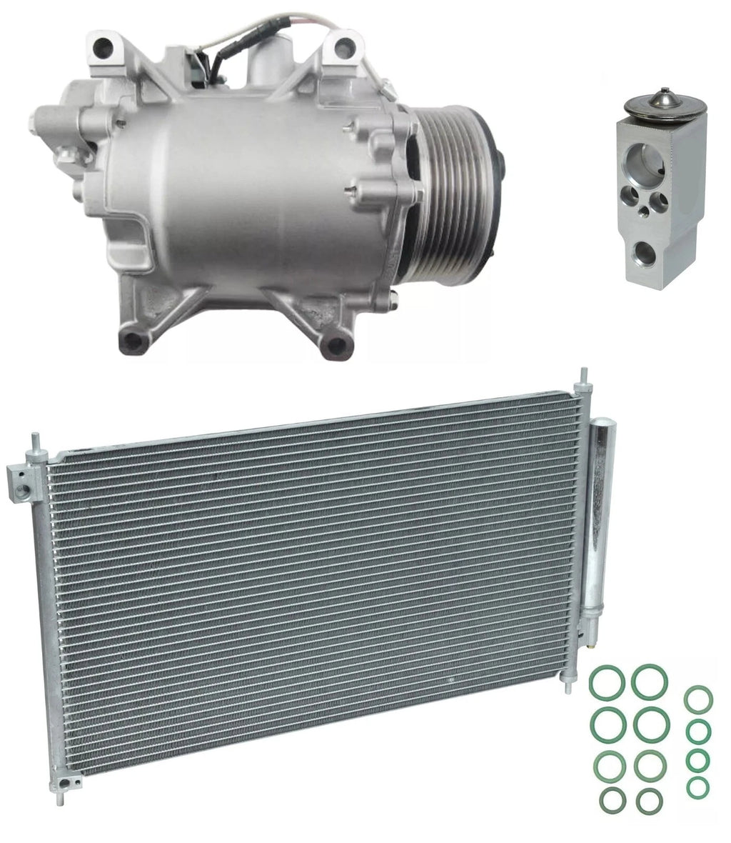 AC Compressor Kit With Condenser for Acura ILX 2.4L (2018-2018)