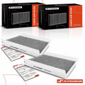 2X Activated Carbon Cabin Air Filter for Mercedes-Benz W203 (2000–2007)
