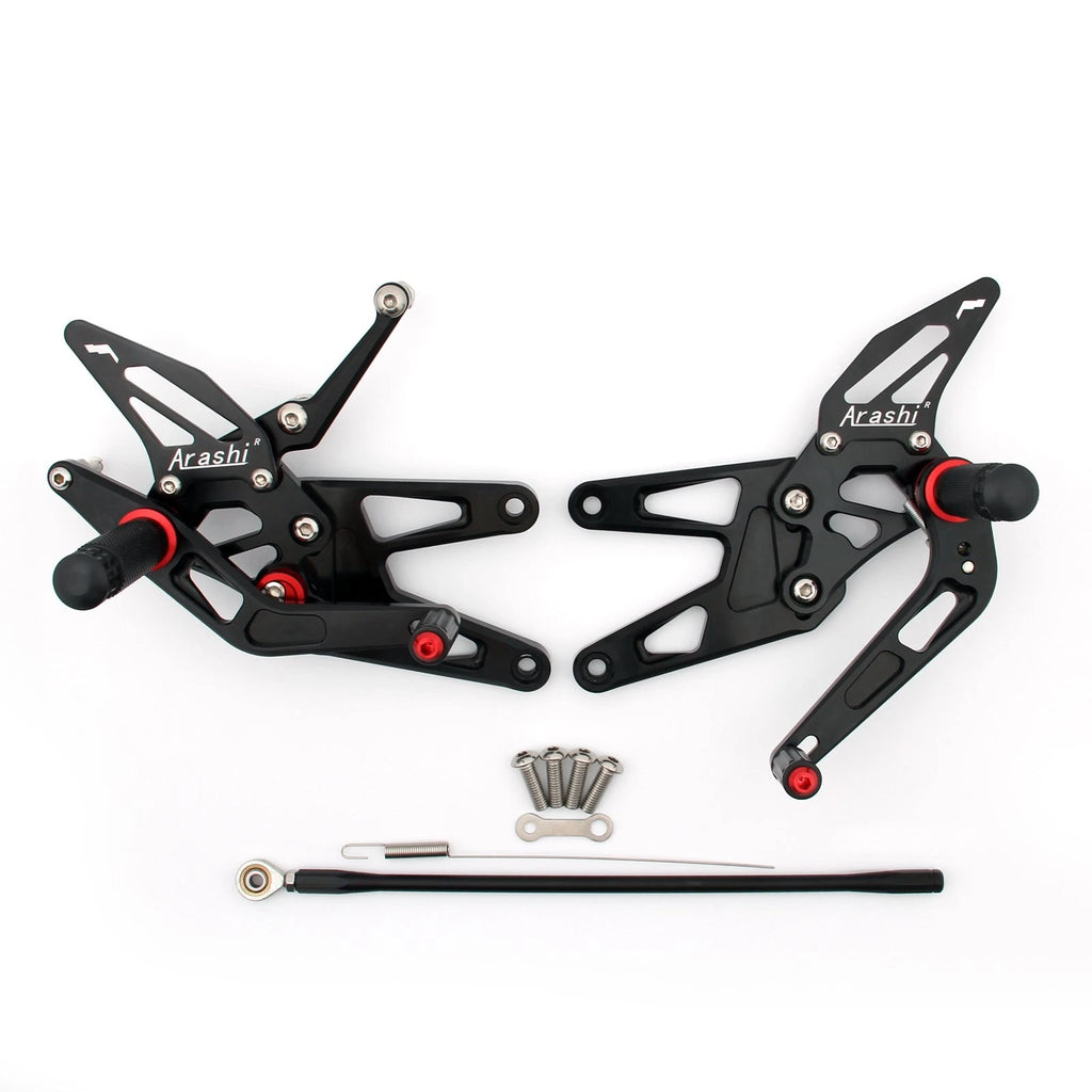 Rearset for Yamaha YZF 600 R6 (2003–2005) Black