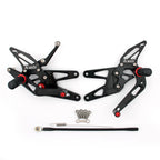 Rearset for Yamaha YZF 600 R6 (2003–2005) Black
