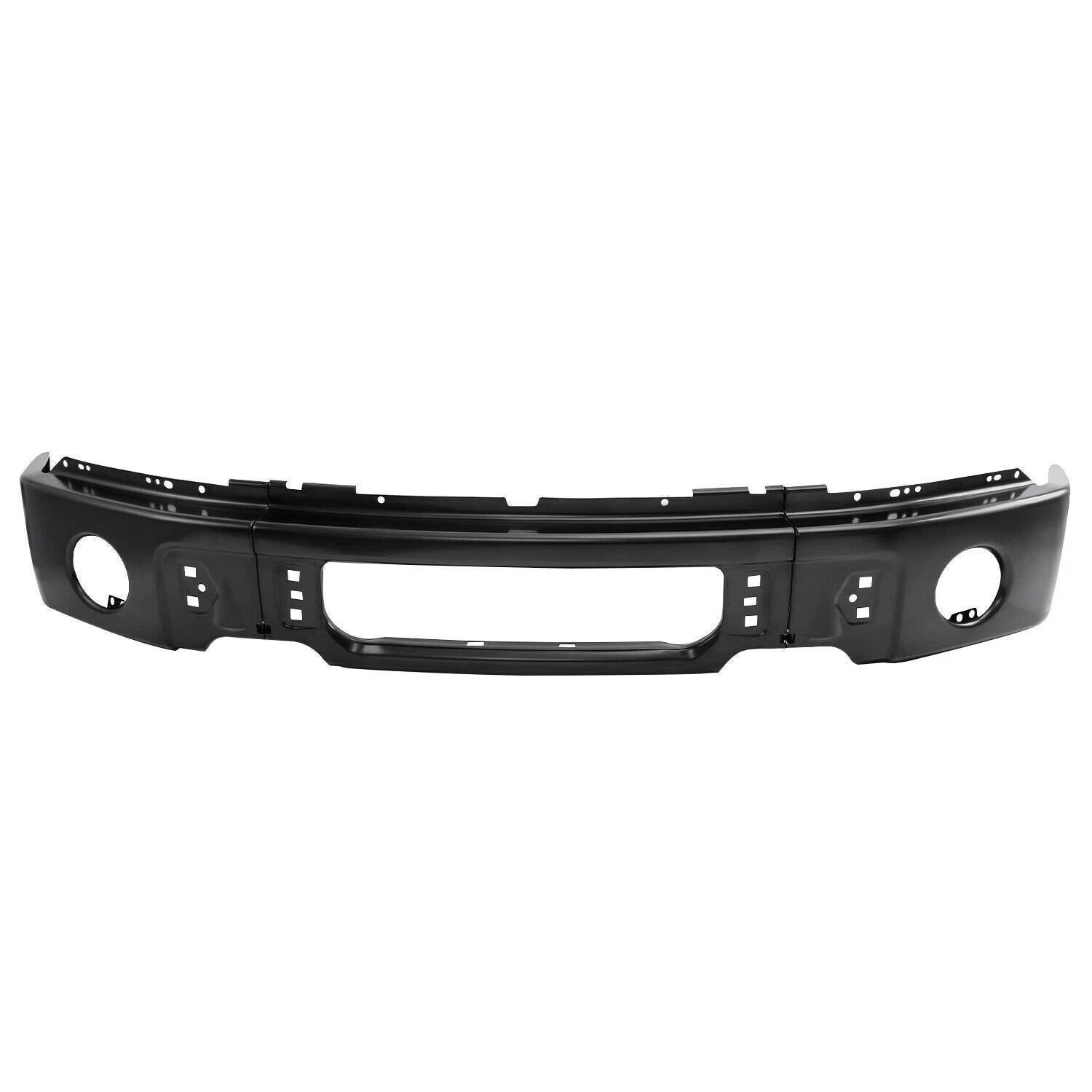 Front Steel Bumper Face Bar w/ Fog Light Hole for Ford F150 (2009–2014)