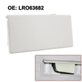 Gray Sun Visor Vanity Mirror Cover for Car