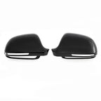 Black Mirror Cover Cap Without Lane Assist for Audi A3/S3 (2009–2010)