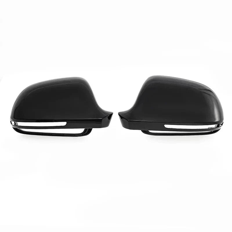 Black Mirror Cover Cap Without Lane Assist for Audi A3/S3 (2009–2010)