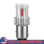 2X LED Tail Stop Brake Light for BAY15D Vehicles (Year Range Not Specified)
