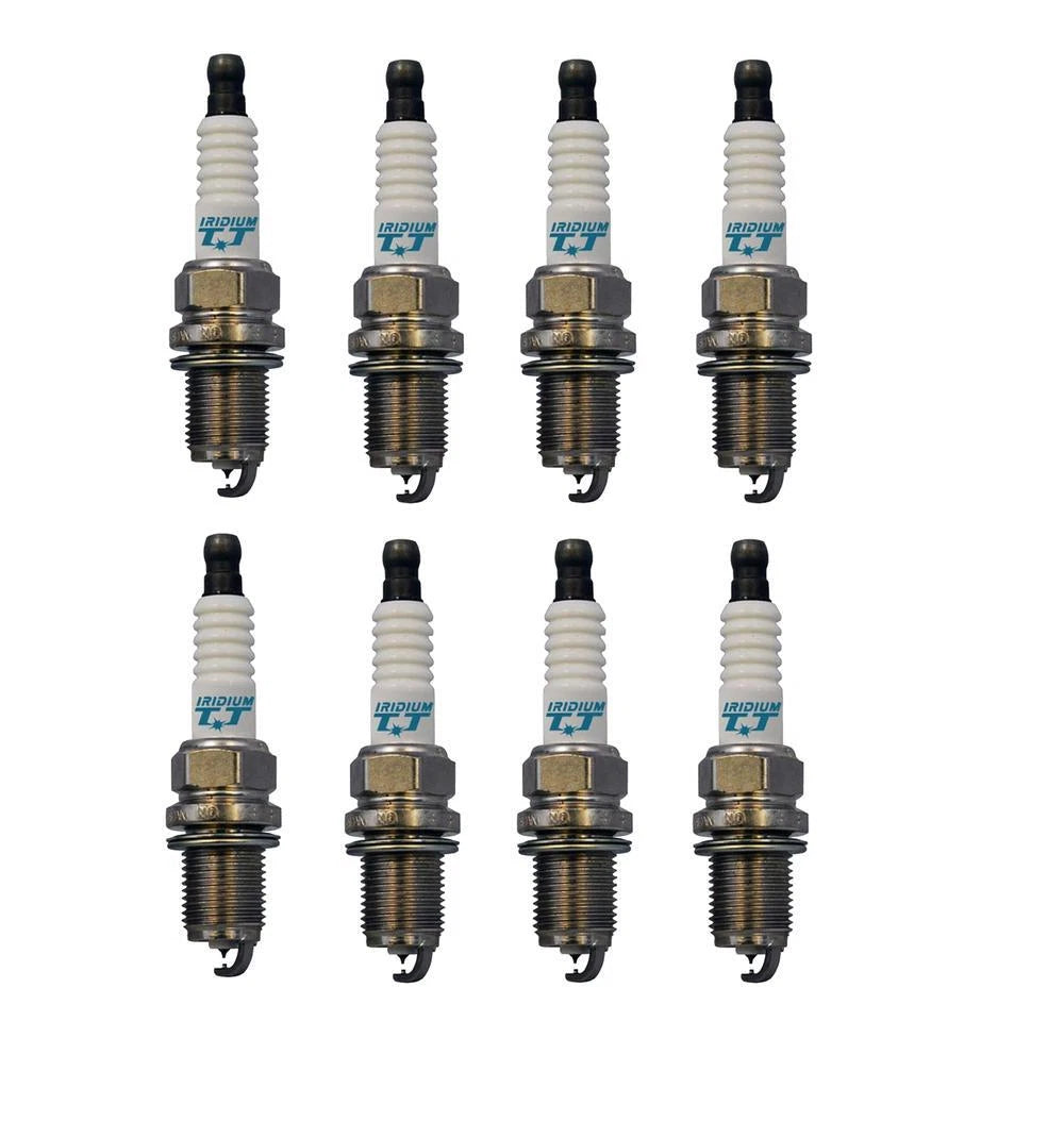 Set of 8 Iridium TT Spark Plugs for Audi BMW Toyota Volvo V8 L8 W8