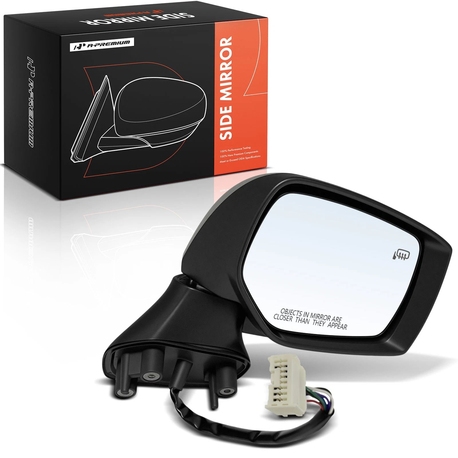Heated Passenger Power Mirror for Subaru Impreza (2012–2014)