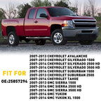 Front Upper Trim Panel Right for Chevy Silverado Sierra GMC Yukon (2007–2013)