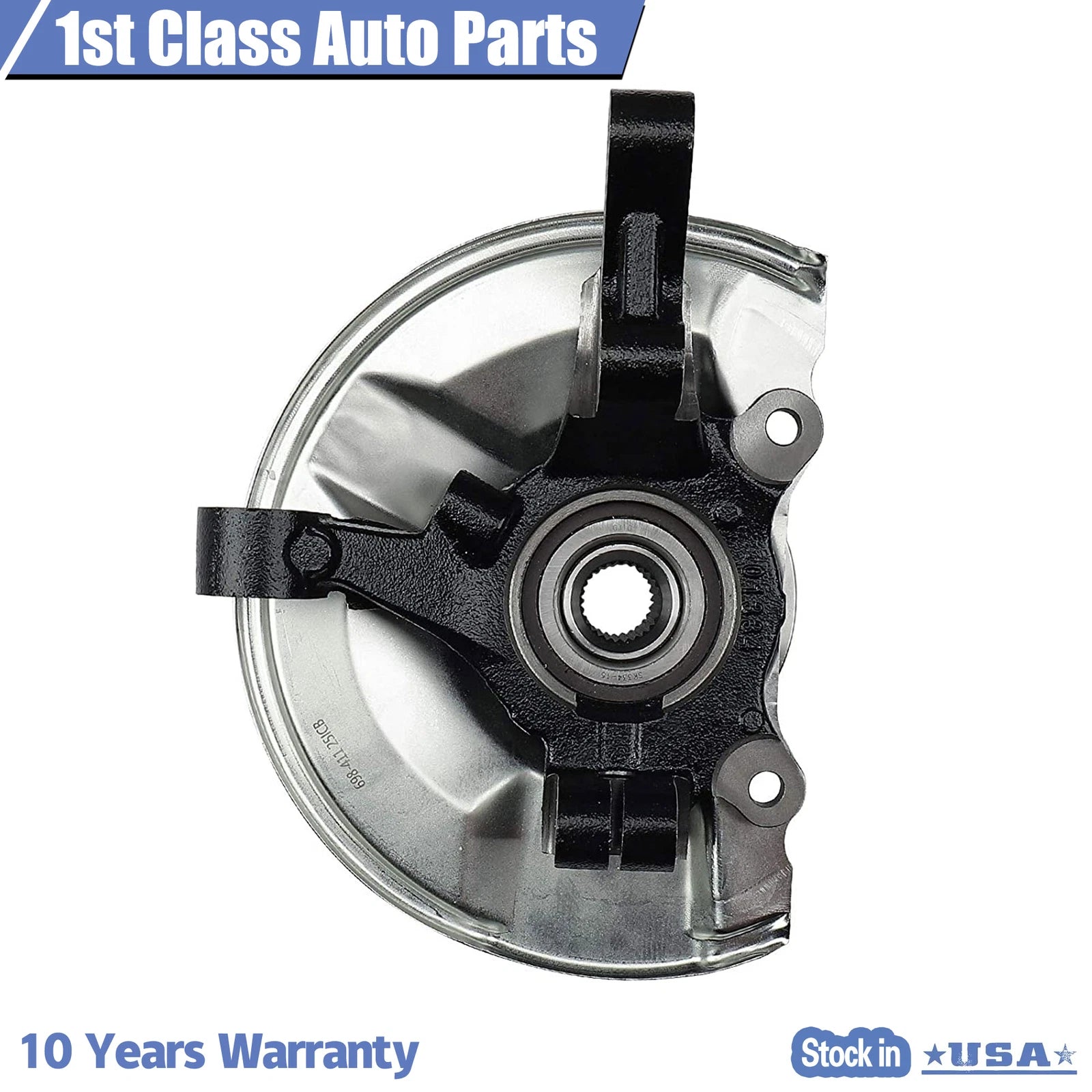 Front Left Steering Knuckle 698-411 for Jeep Compass Patriot (2007–2017)