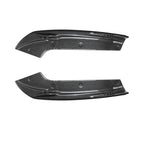 Carbon Look Rear Side Splitter Spats for Audi A5 F5 (2017–2020)
