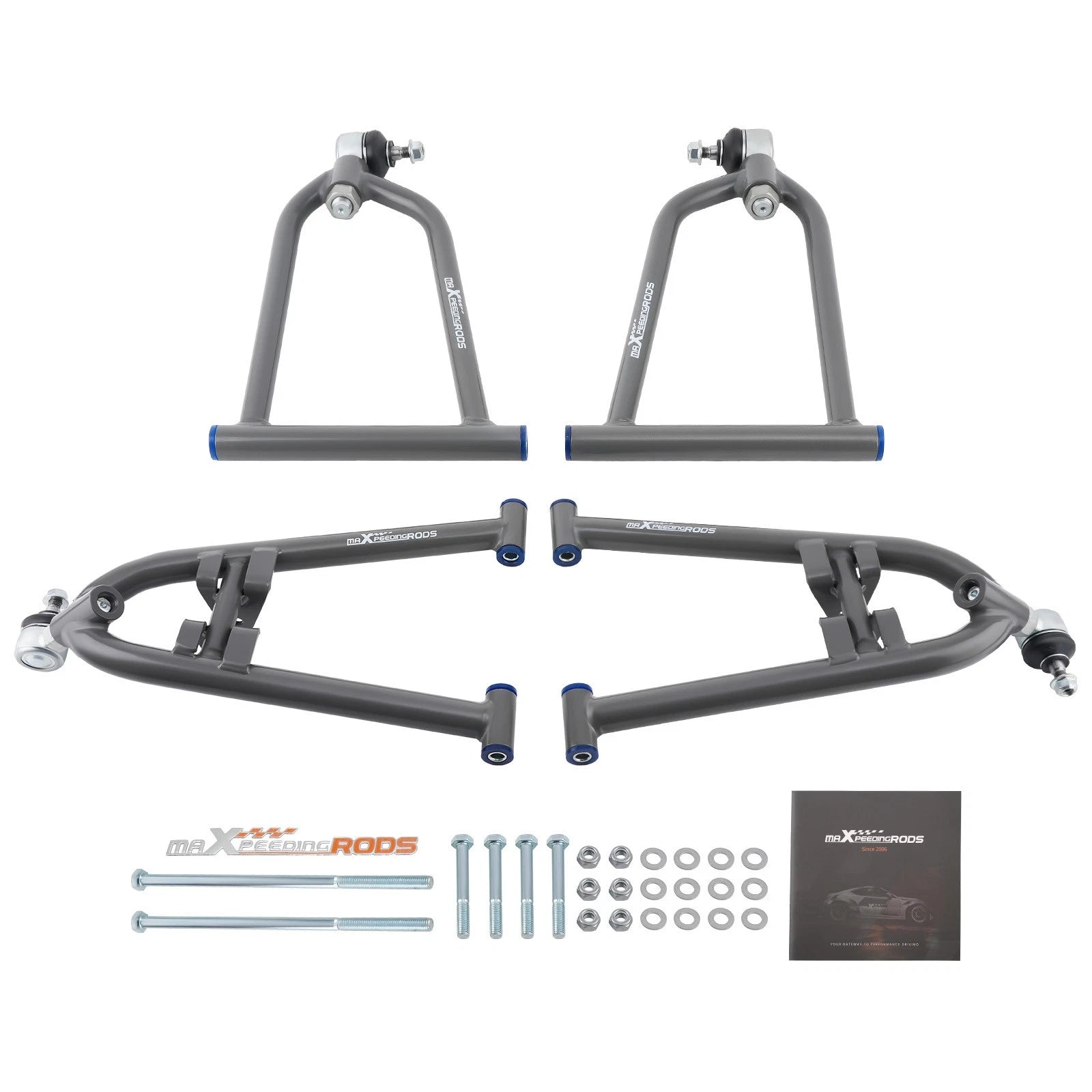 Front Lower Upper A-Arms for Yamaha YFZ450 YFZ450V (2004–2013)