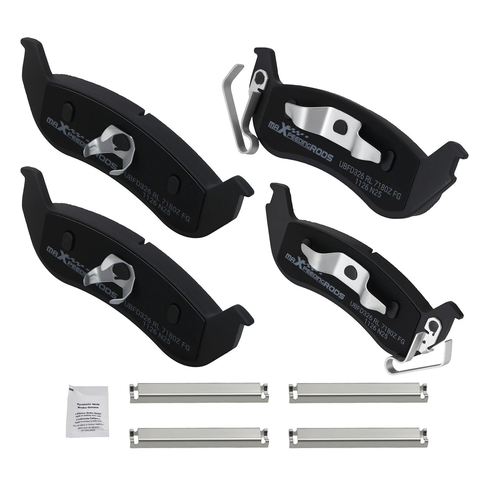 Rear Ceramic Brake Pads Kit for Ford Crown Victoria/Ranger (2003–2011)