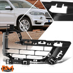 Fog Light Cover for BMW X5 (2014–2018) Right Side Smooth Black