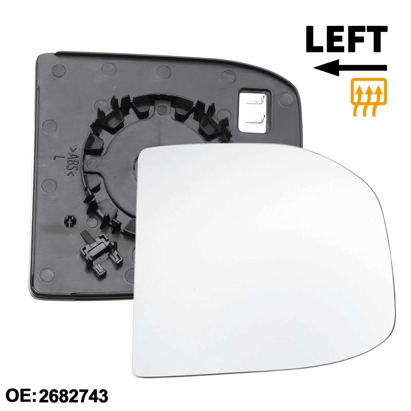 Heated Mirror Glass for Ford Transit Custom (2023)