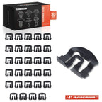 30Pcs Metal Window Reveal Moulding Clip Retainer for Ford Mercury