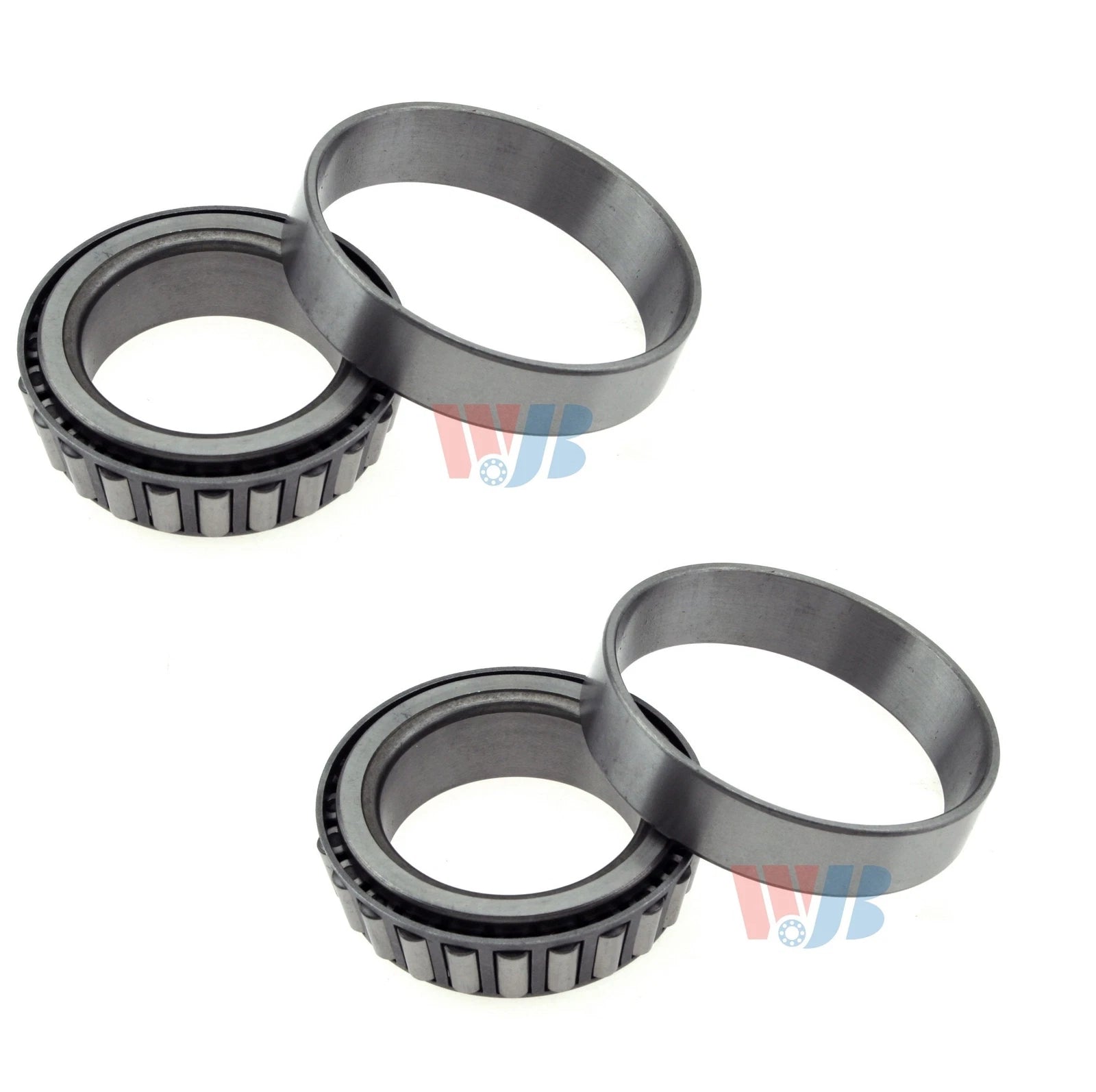 2X Front Inner Wheel Bearing & Race Sets for Ford F-100 F-150 F-250 (RWD)