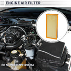 Engine Air Filter No. 7P0129620A for Volkswagen Touareg 3.0L 3.6L (2011–2017)