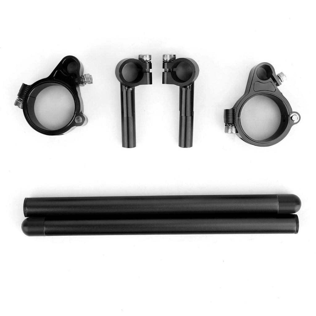 Adjustable CNC Billet Clip Ons Handlebar Kit for Universal 47mm