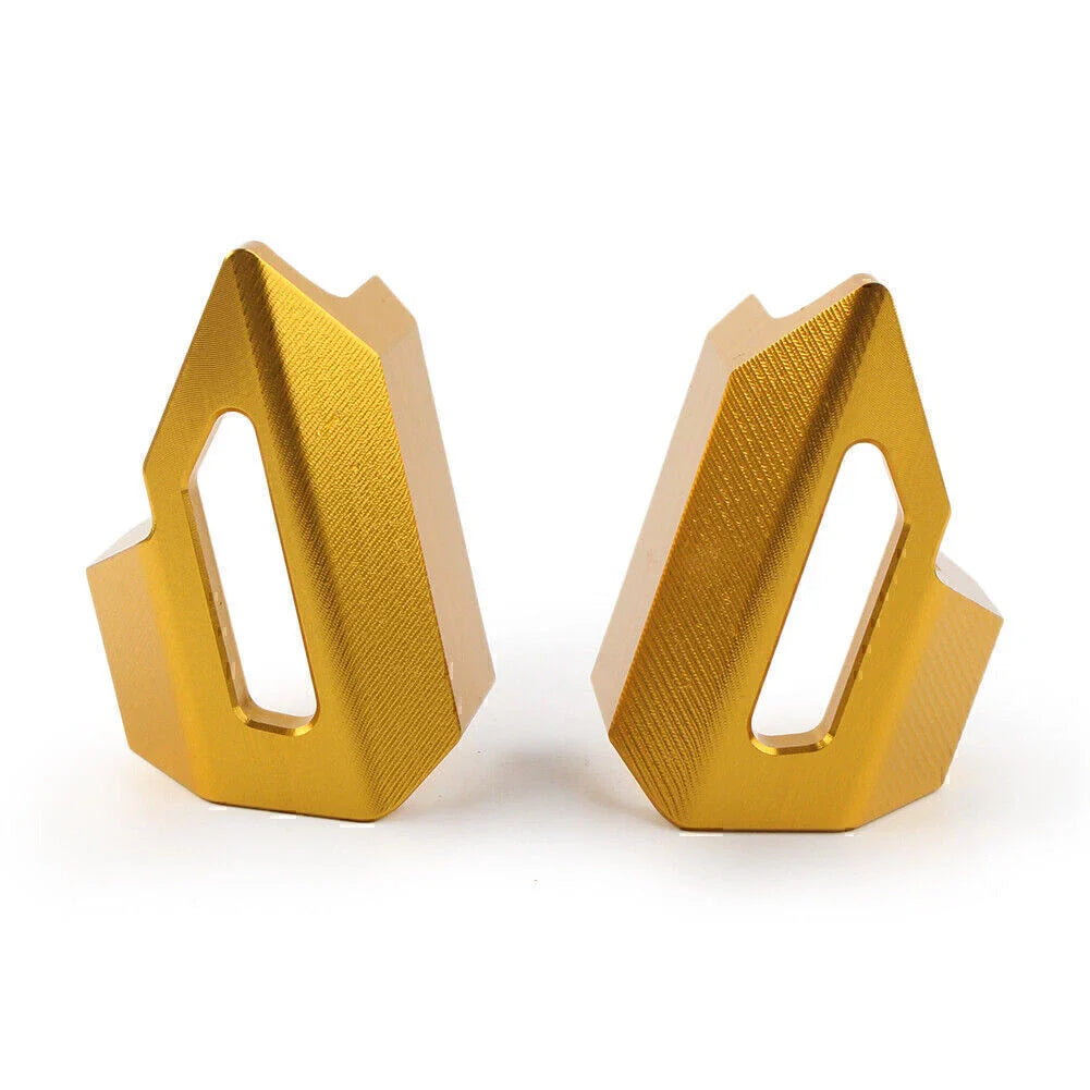 Gold Front Brake Clutch Line Hose Clamps for Kawasaki Z1000 (2014-2016)