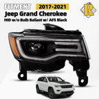 HID Xenon Headlight Right Side 16 Pins for Jeep Grand Cherokee (2017–2021)