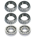 Set of 6 Rear Wheel Bearings Kit Timken for Dodge Ram 2500 4WD (1994–2001)
