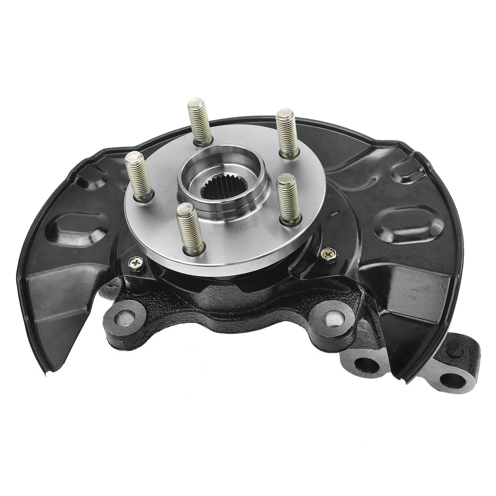 Front Right Steering Knuckle and Hub Bearing for Toyota Matrix (2003–2006) AWD