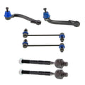 Set of 2 Mevotech Supreme Front Inner Outer Tie Rod Ends for Optima