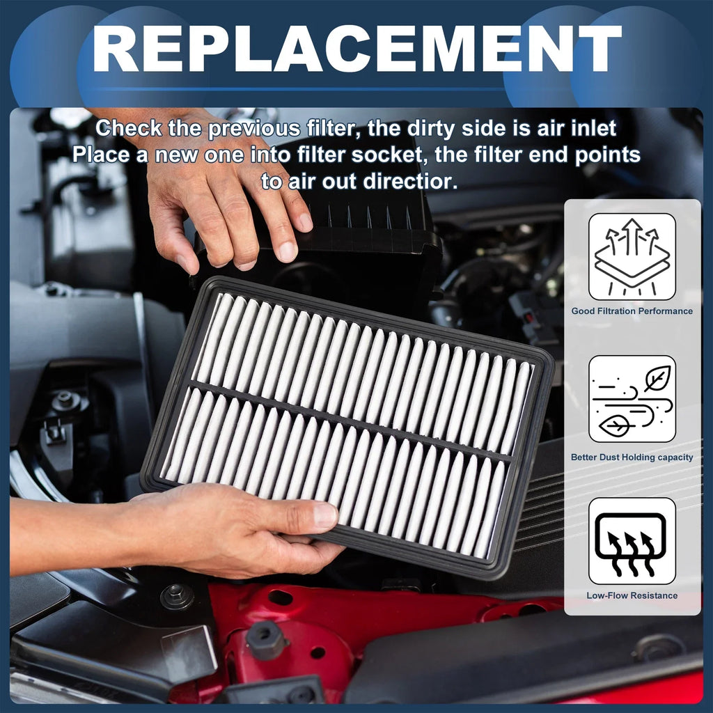Engine Air Filter for Mercedes-Benz CLS500 (2006-2011) - 1 Pair