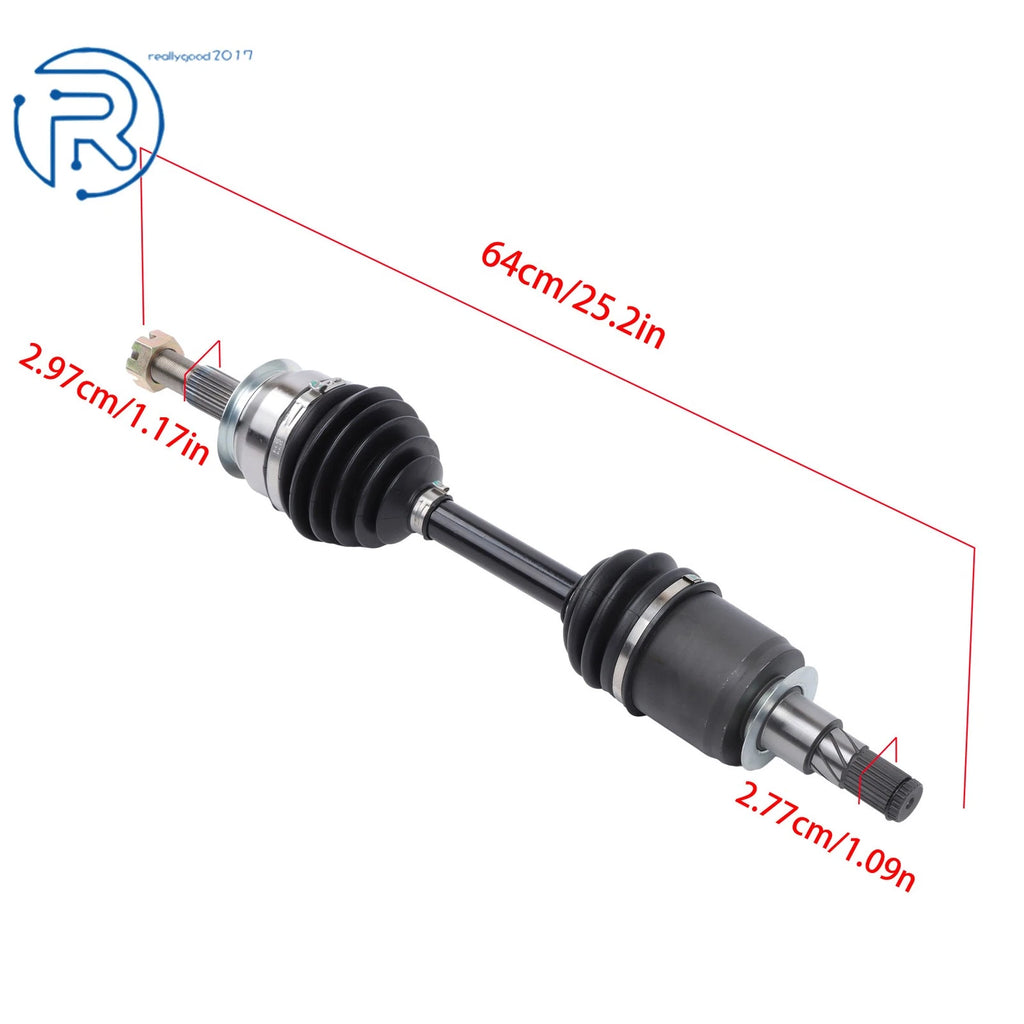 Front Left & Right CV Axle Shaft for Nissan Pathfinder Frontier Xterra (2005–2012)
