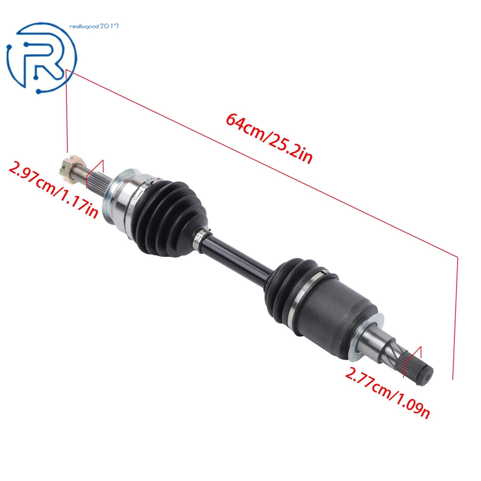 Front Left & Right CV Axle Shaft for Nissan Pathfinder Frontier Xterra (2005–2012)