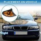 Right Corner Signal Light Cover for BMW 3 Series (2002–2005) No. 63137165860