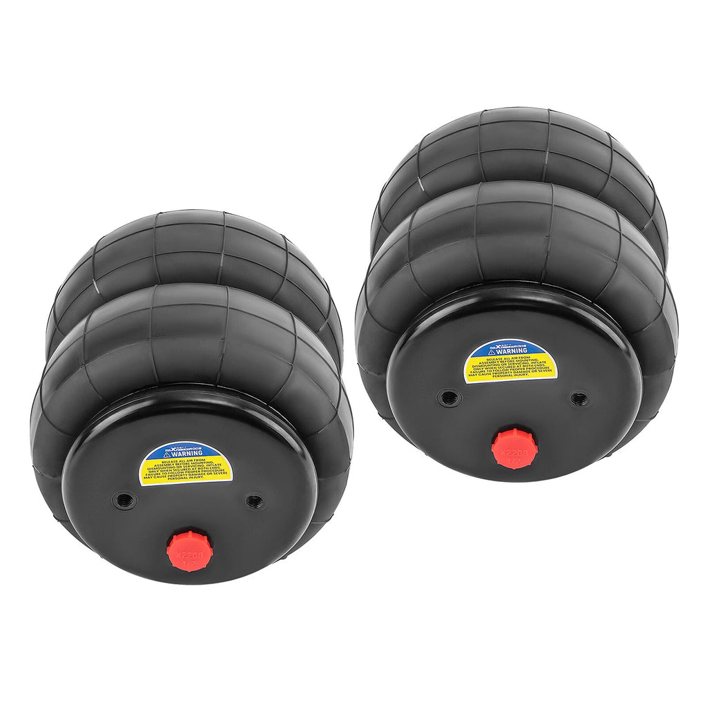 Set of 2 Air Bellow Air Spring Bag Single Port for Dodge Ram (2600 lb)
