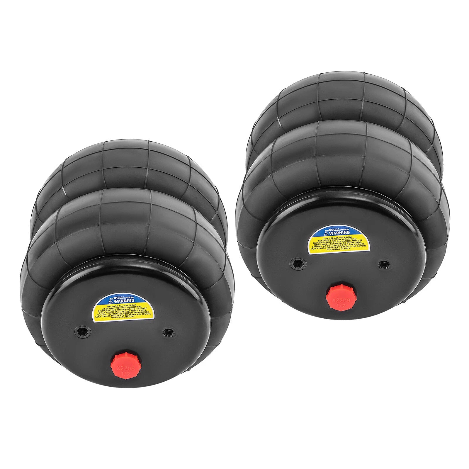 Set of 2 Air Bellow Air Spring Bag Single Port for Dodge Ram (2600 lb)