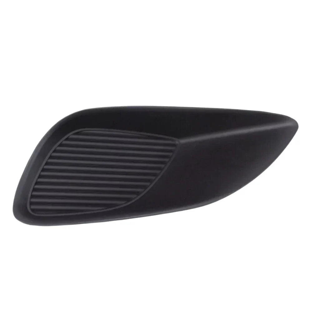 Black Front Bumper Fog Light Covers for Toyota Yaris (2007-2012)