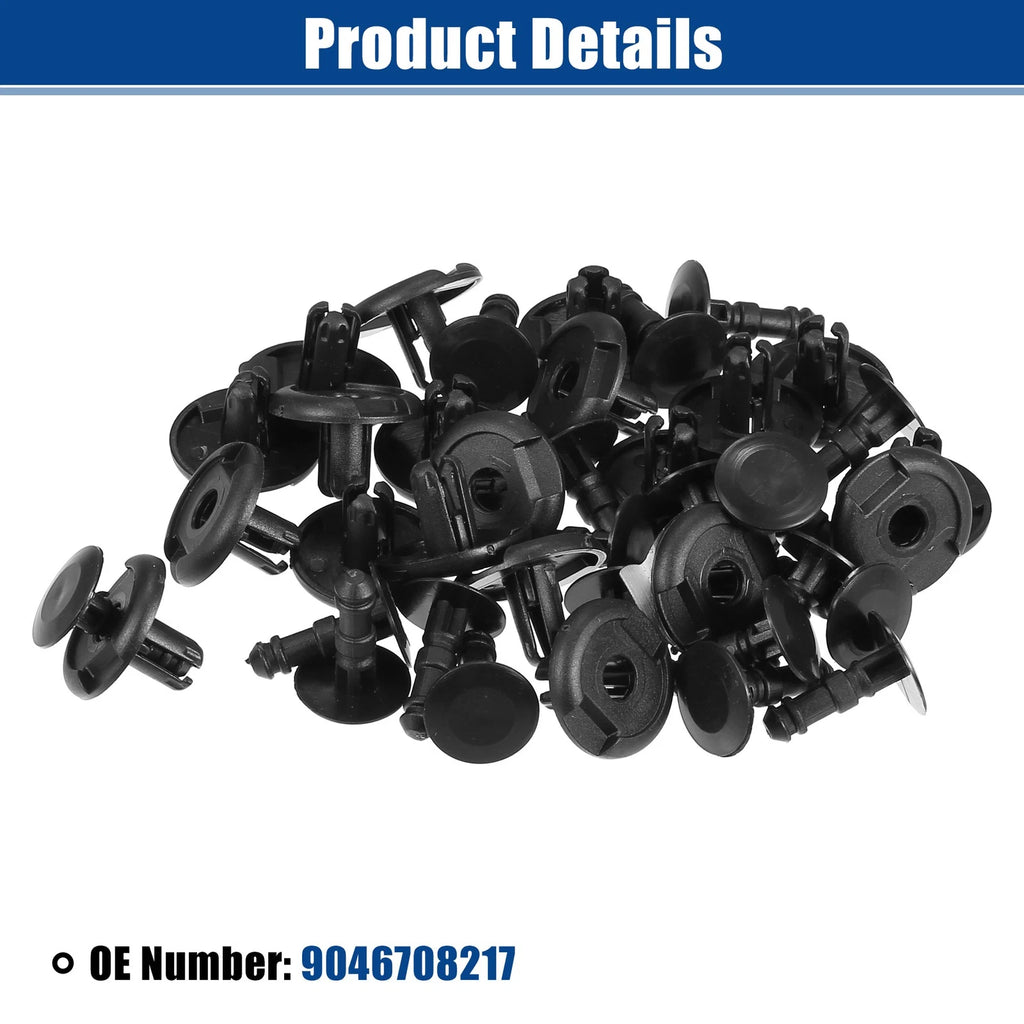 20 Pcs Radiator Cover Retainers Clips for Toyota 4Runner (No. 9046708217)