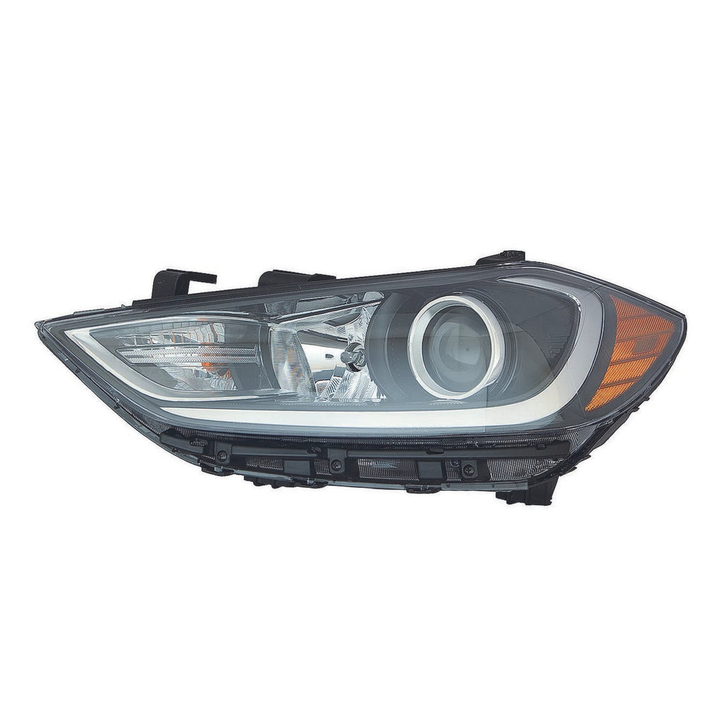 Driver Side Halogen Headlight Assembly w/o LED DRL for Ford Ranger (2011–2018)