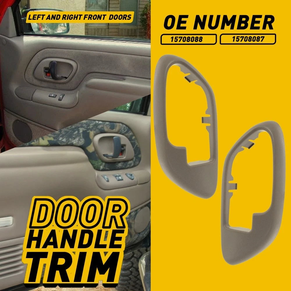 L&R Handle Door Trim Bezel for Chevrolet C1500/2500 Suburban (1995–1999)