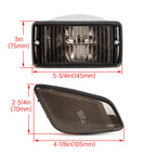 Set of 4 Smoke Fender Side Marker Lights for Jeep Wrangler TJ (1997–2006)