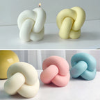 Candle Mold for Aromatherapy (Silicone, Spiral Tie Rope, Twisted)