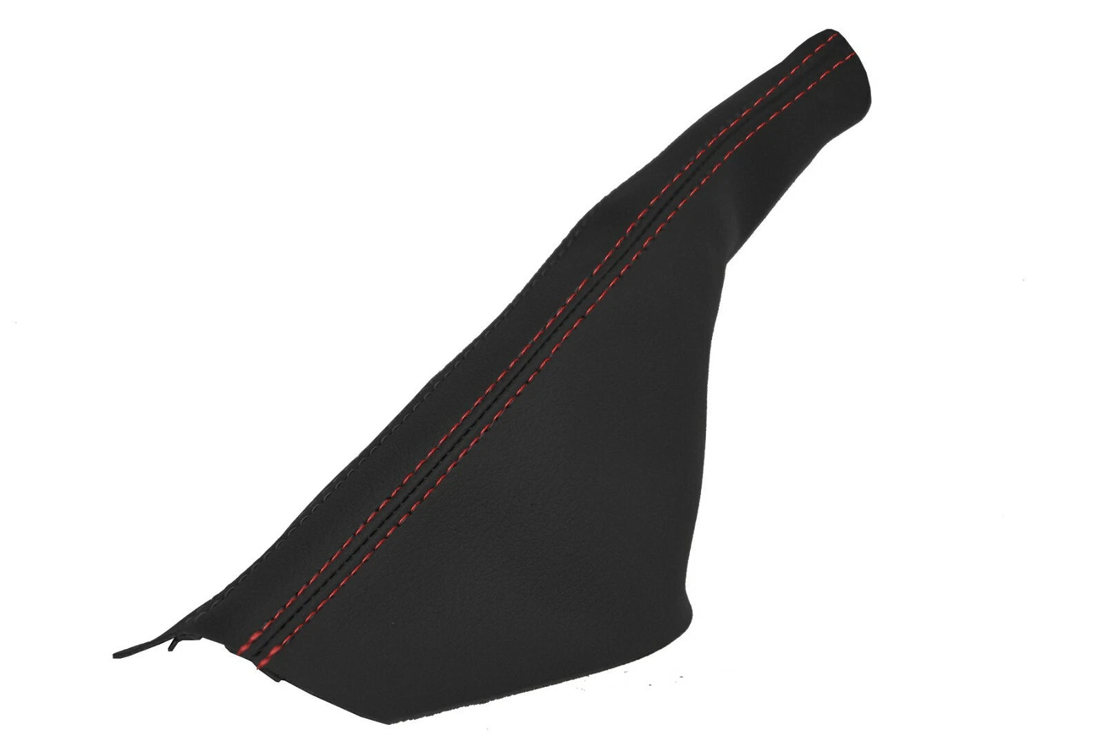 E Brake Boot Cover for Audi TT (1998–2006) Red Stitch Leather