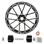 21x3.5" Front Wheel Rim Dual Disc Hub for Harley Electra Glide (1997–2021)