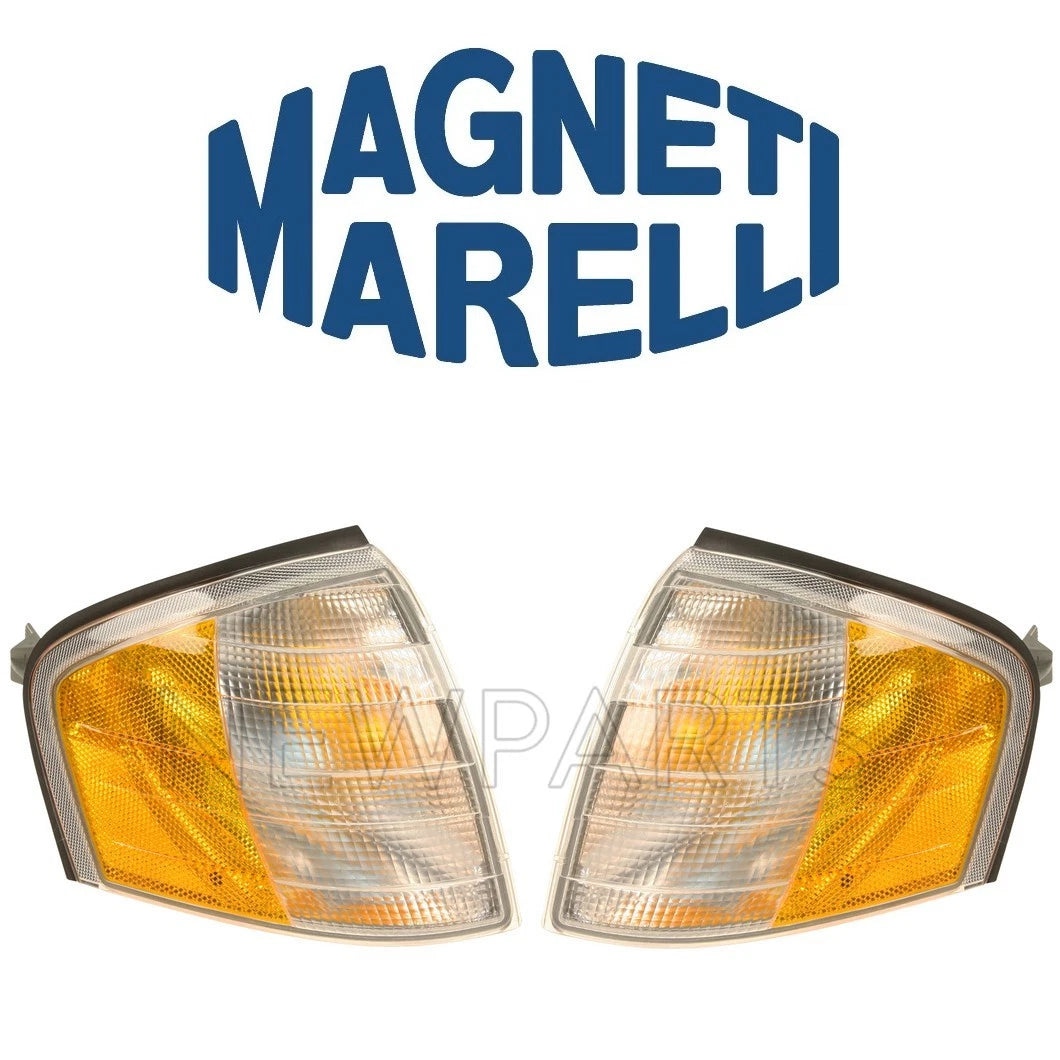 Set of 2 Turn Signal Assemblies for MB W202 (OEM Marelli)