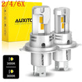 2X H4 9003 LED Headlight Bulbs for Hi Low Beam Conversion (Fits )