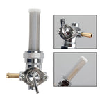 Fuel Valve Petcock Left Outlet for Sportster Big Twin (1975–Present) 13/16"