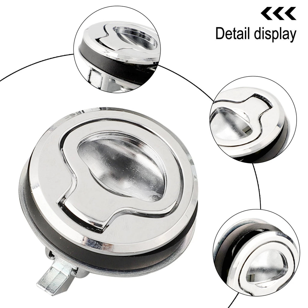 Latch for Marine Boat Hatches, Bait Wells, Cabinet Doors (Universal)