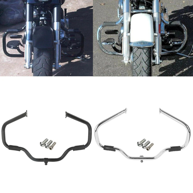 Mustache Engine Crash Guard Bar for Harley Touring Street Glide FLHX (2009–2024)