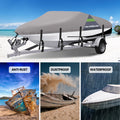 Pontoon Boat Cover Waterproof Heavy Duty 90" for