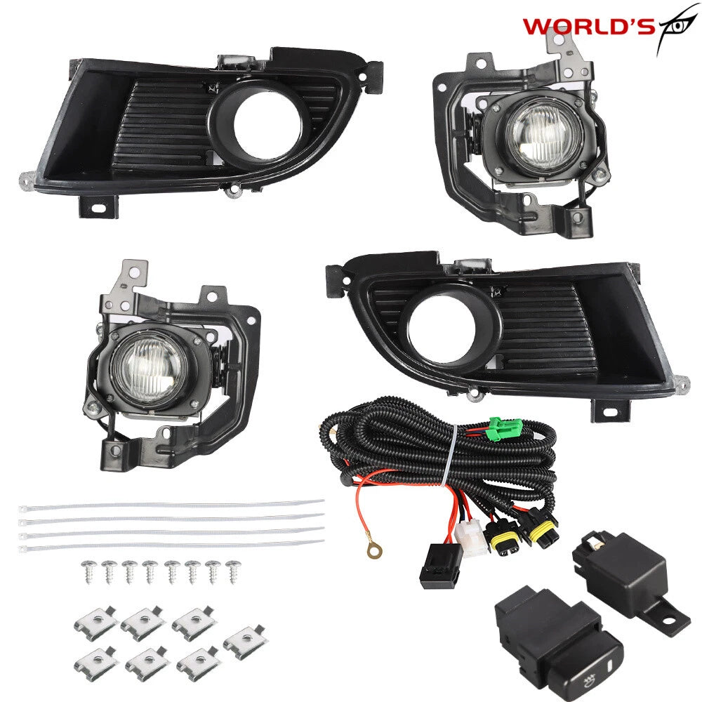 Fog Lights Switch and Bulbs for Mitsubishi Lancer (2004–2005)