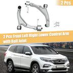 2X Front Lower Control Arms w/Ball Joints for Honda Pilot (2009–2015)