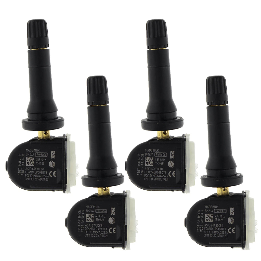 Set of 4 TPMS Tire Pressure Sensors F2GT-1A180-CB for Ford F-150 (2016–2017)